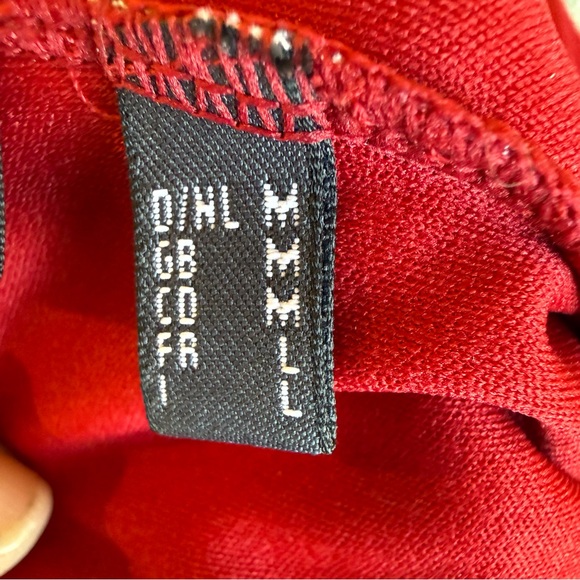 Mexx Y2K dress crossover ruffle babydoll style spaghetti straps adjustable lined - Picture 7 of 8